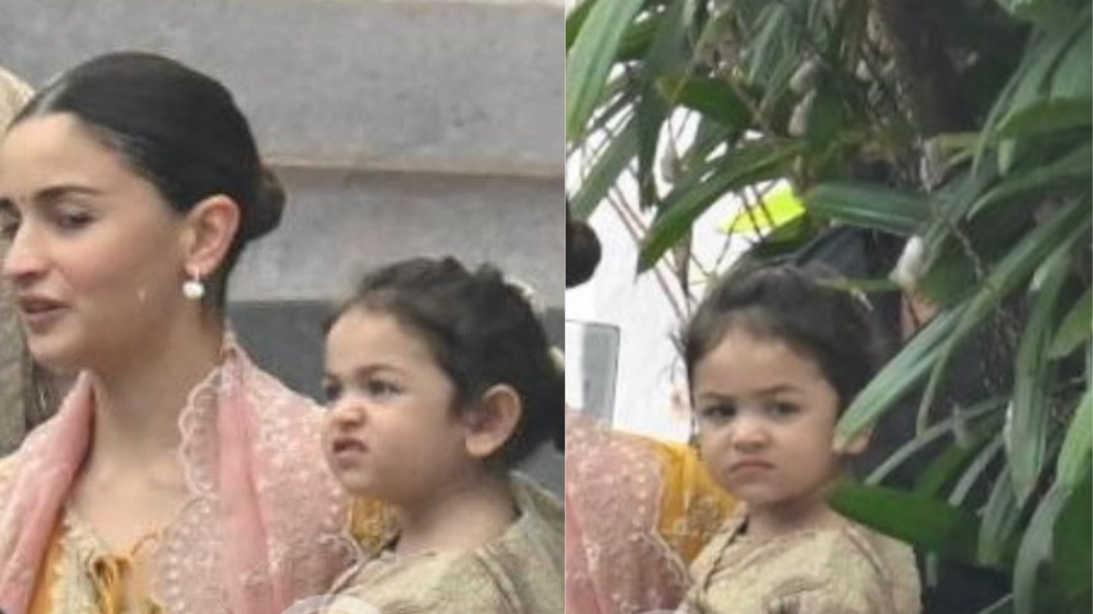 Raha’s Goofy Expressions Steals Hearts As She Steps Out With Alia Bhatt And Ranbir Kapoor For Diwali: Watch